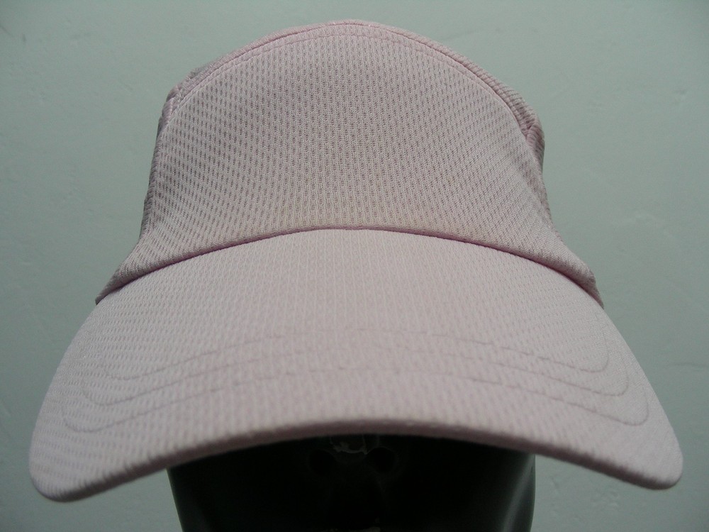 HEADSWEATS - One Size Pink Coolmax Polyester 5 Panel Running Cap Hat!