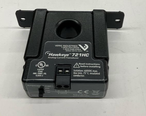 Veris Hawkeye 721HC Solid State Solid Core Transducer