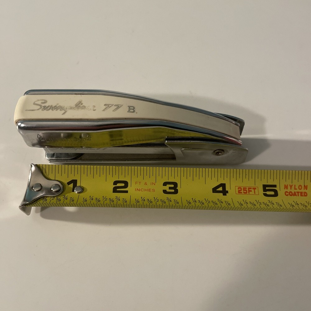vintage swingline 77B stapler White Ivory