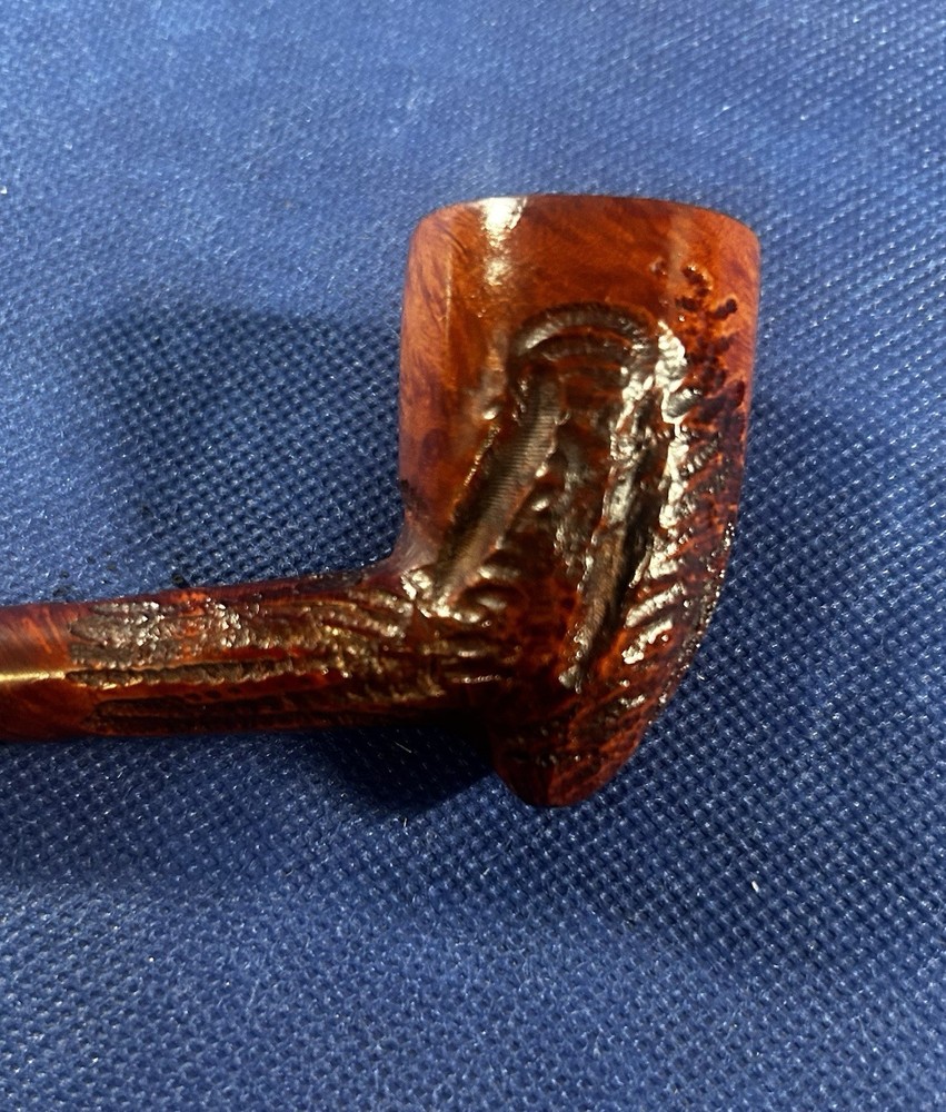Vintage Daily 33 Handmade Imported Briar Rusticated Pipe
