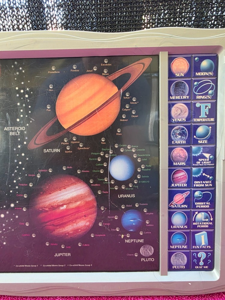 Smithsonian Interactive Edutronics Solar System A World Of Adventure Discovery