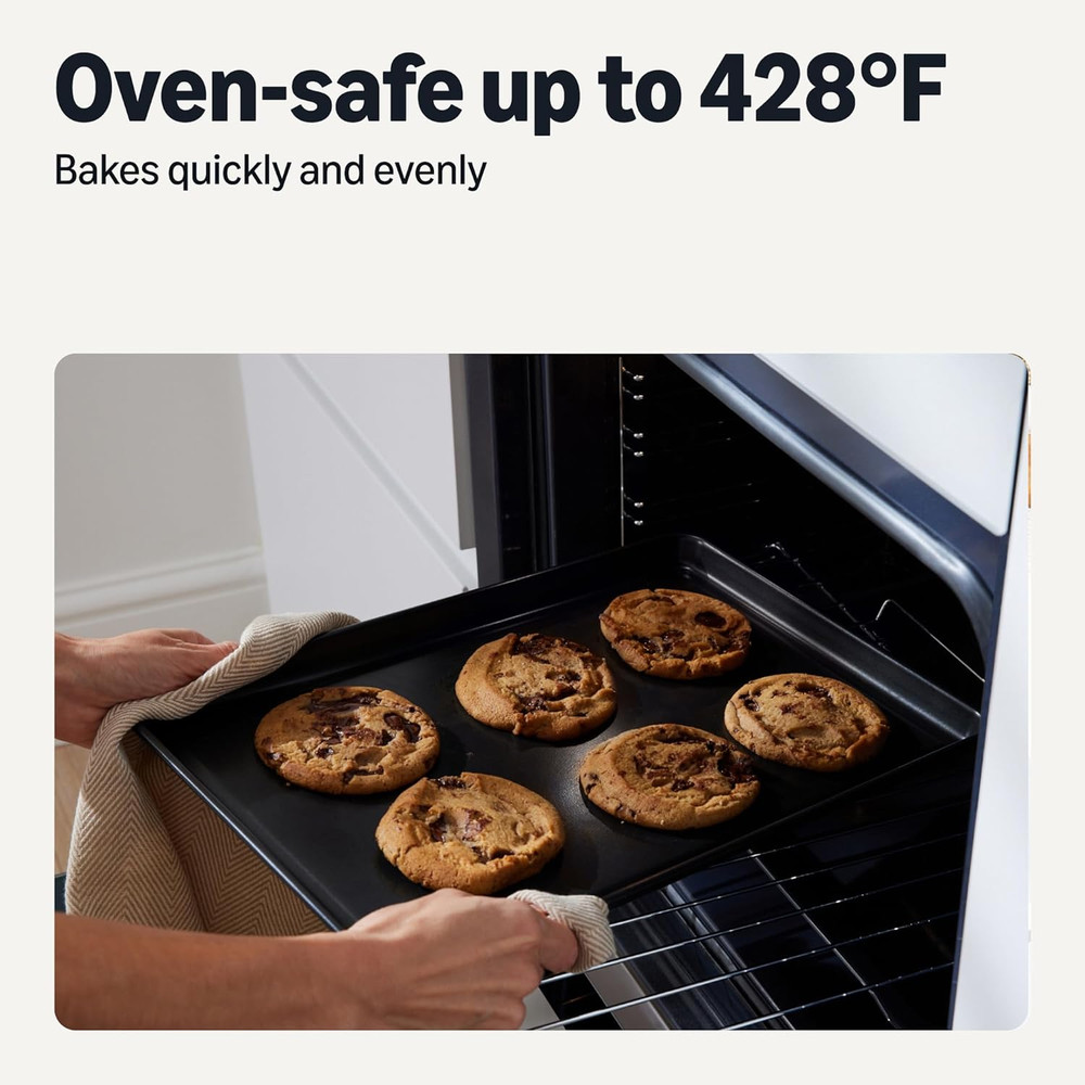 Nonstick Bakeware 6-Piece Set, Stackable, Dishwasher and Oven-Safe, Baking Pan