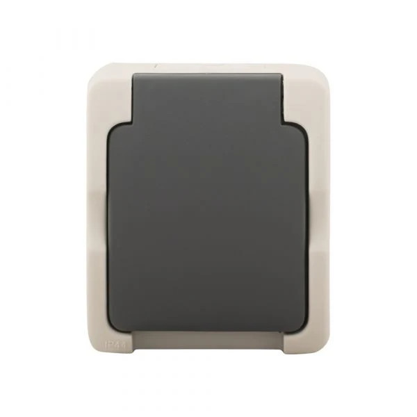 AC wall socket 2p + Ra