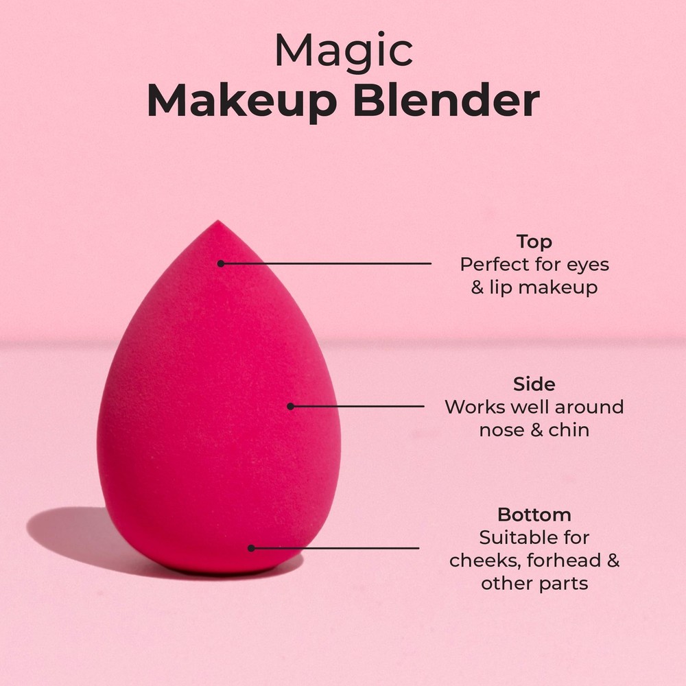 MCoBeauty Magic Makeup Blender with Hard Case, Reusable Makeup Sponge