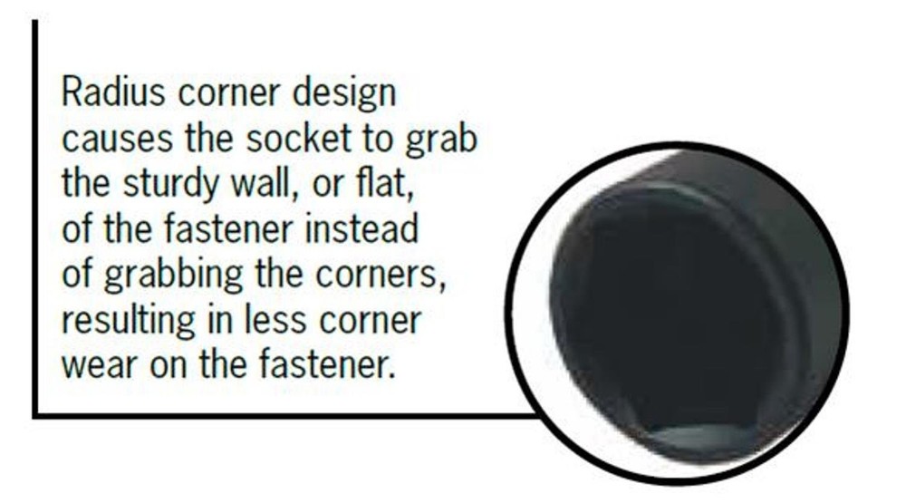 Sunex 419ms 3/4-Inch Drive 19-Mm Impact Socket Square One Size, Black