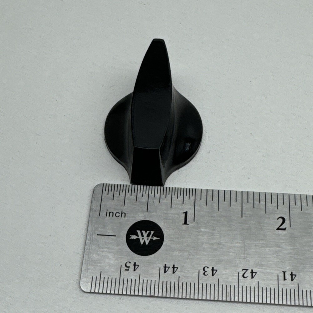 Replacement Timer/Dial/Switch Black Knob Handle, Fits on a 1/8" x 3/16" Stem/Tab