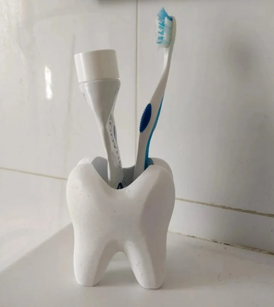 Tooth Shaped Cup Holder