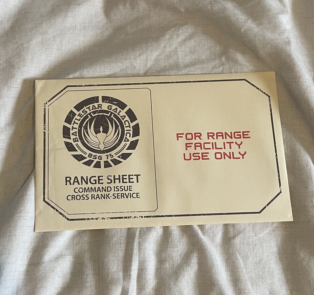 Battlestar Galactica Range Sheets - Loot Crate - Two Posters