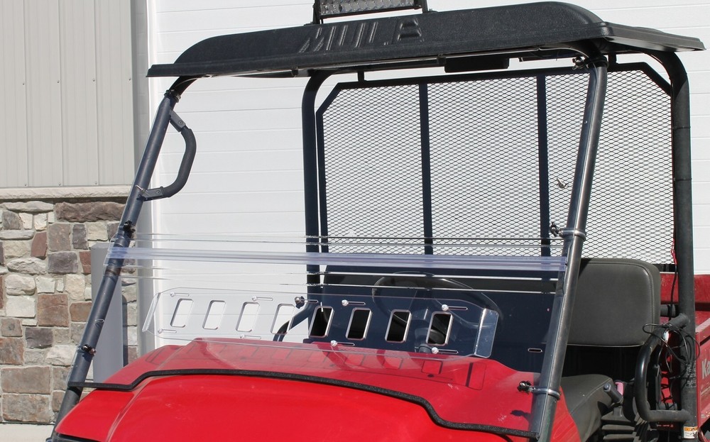 KAWASAKI MULE 3010/3000 FOLDING VENTED WINDSHIELD