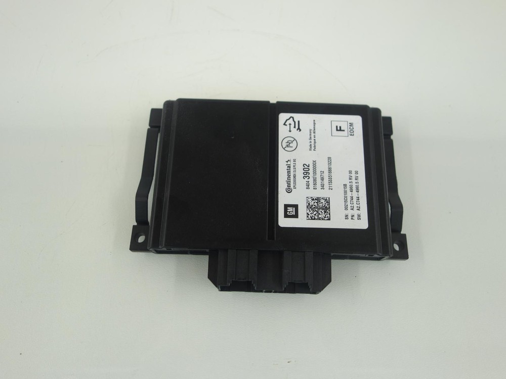 16 CHEVY MALIBU Collision Avoidance Mitigation Relay Control Module 84043902 UGN
