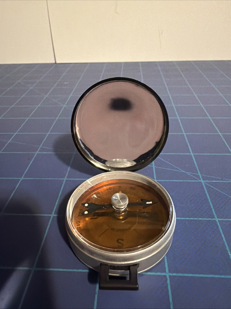 Precise Pathfinder Pocket Compass ( Made in West Germany) Nice