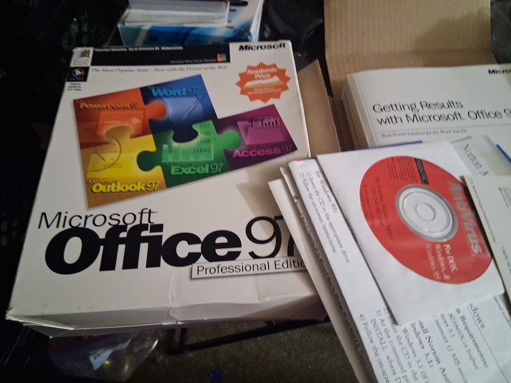 Microsoft Office 97 Professional Edition Used