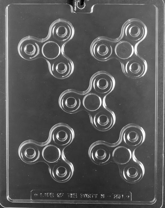 FIDGET SPINNER Chocolate Candy Mold - Soap Making ~ BUY 2 GET 1 FREE!
