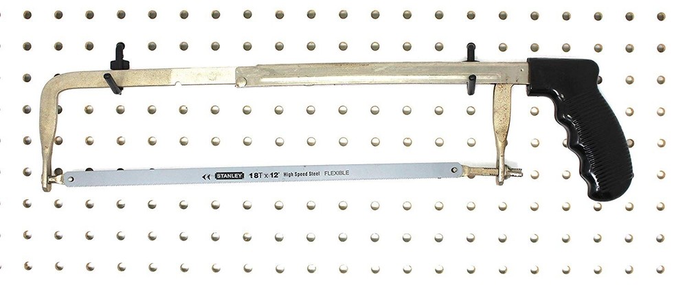 Plastic Black J & L Style Pegboard Hooks Kit - 500 Pack PEGBOARD NOT INCLUDED