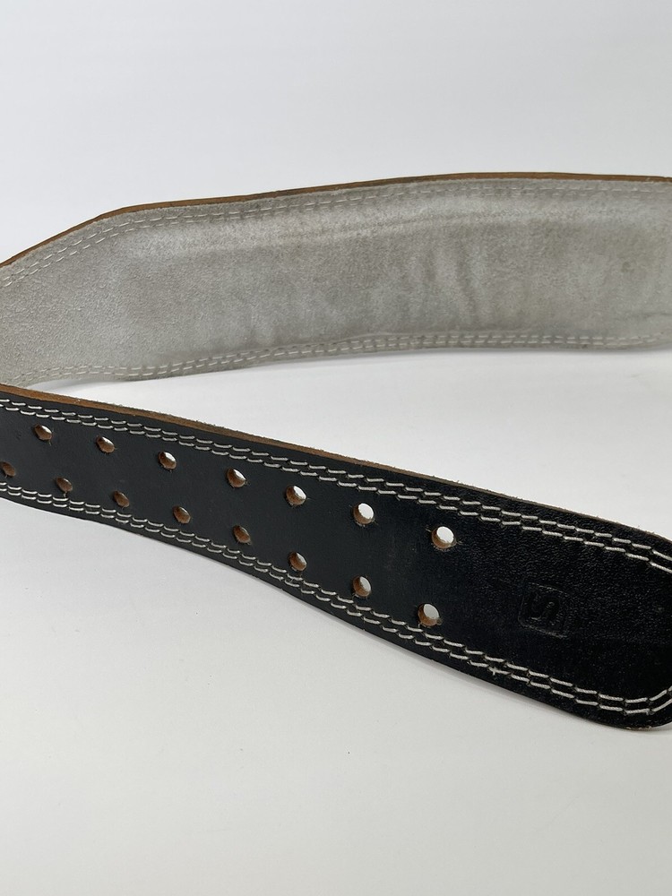 Valeo Weight Lifting Belt Leather Black Size Small