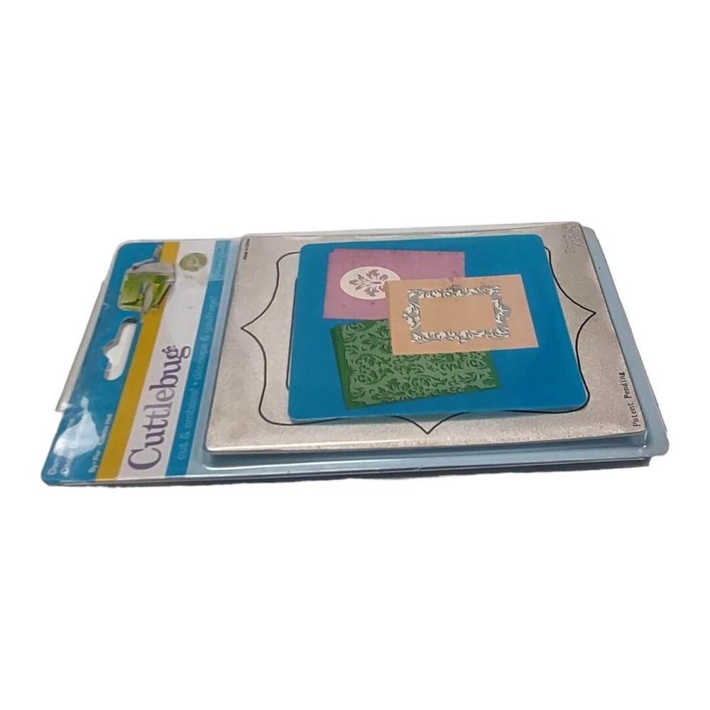 Cuttlebug Cut & Emboss Damask Frame 37-1920 Scrapbooking Tool New