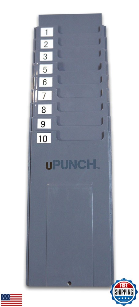 uPunch HNTCR10 Time Card Rack