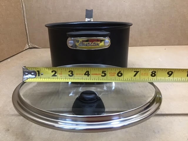 Anolon SmartStack Hard-Anodized Nesting Pots and Pans Set/Cookware Set, 10-Piece