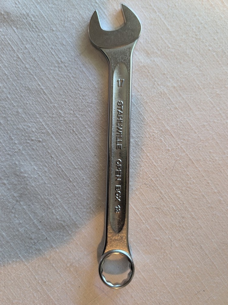 Stahlwille 11 & 17 mm Combination Spanner Open Box Germany