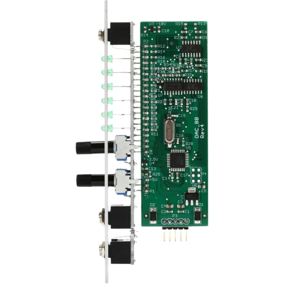 2hp Tune Multi-Scale Pitch Quantizer Eurorack Synth Module, Silver