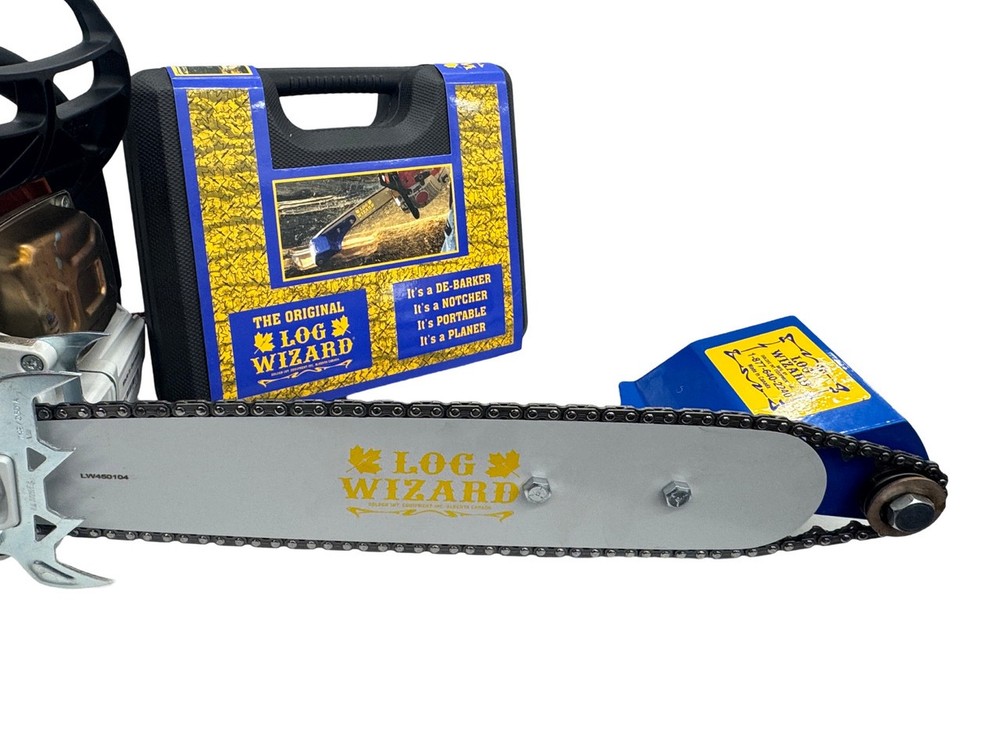 Forester Log Wizard Debarker Bar & Chain Combo - Husqvarna D009 Mount