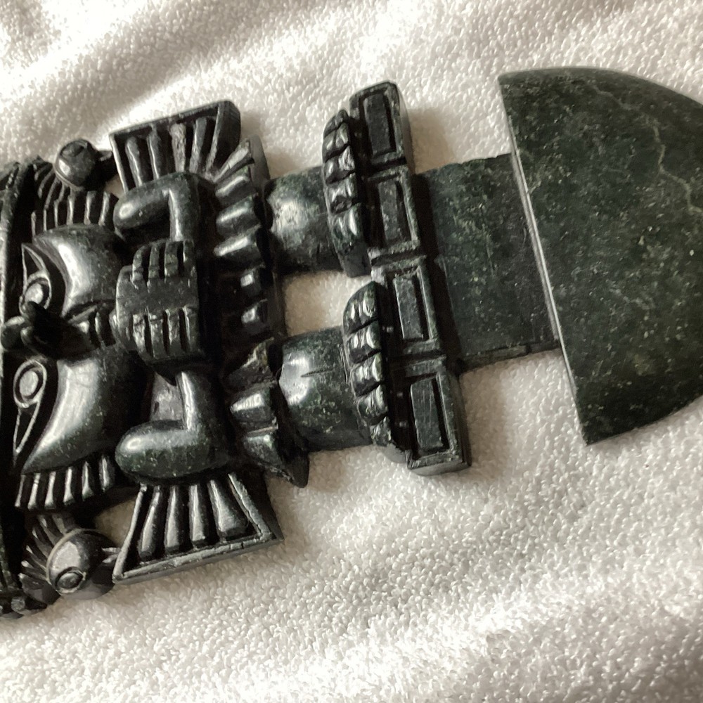 Large Hand Carved Stone Peruvian Tumi