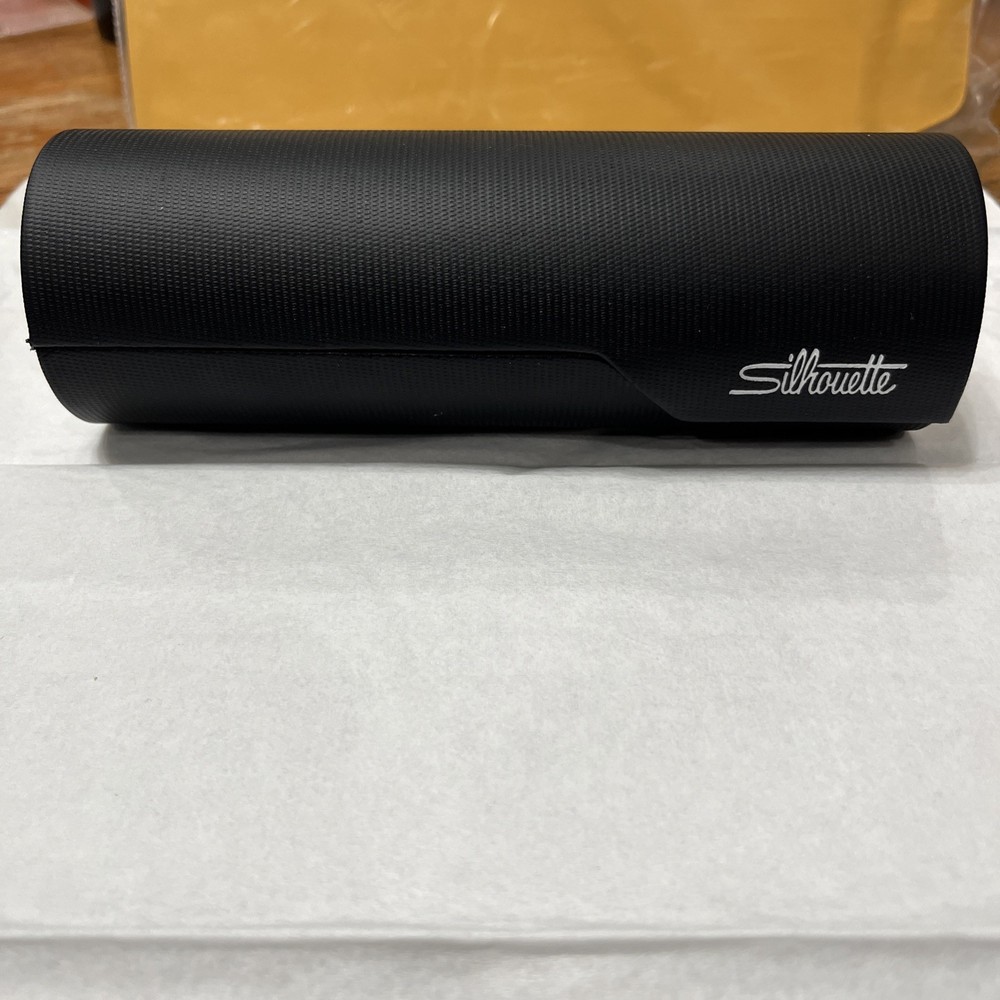 Silhouette Black Eyeglasses Case