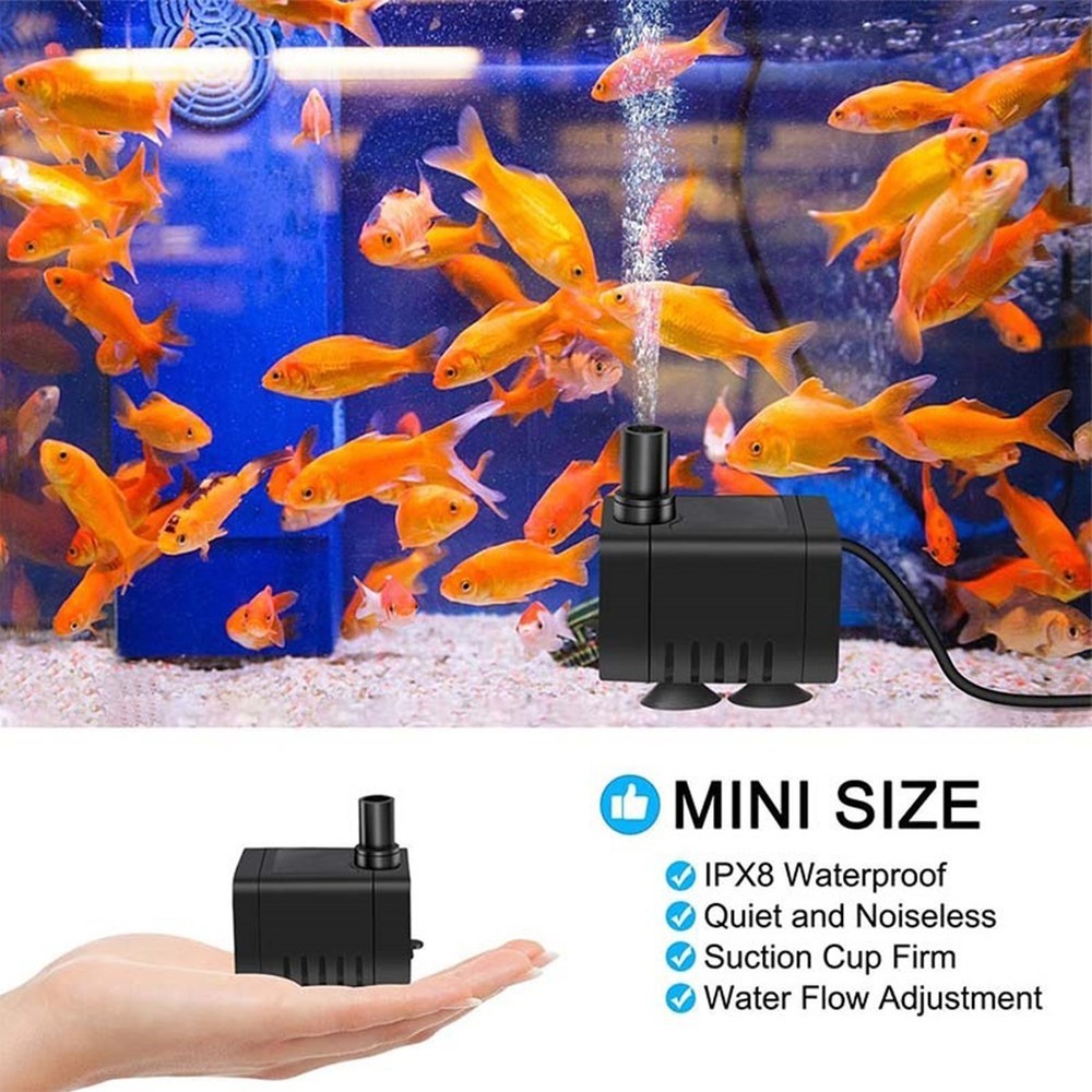 For Aquarium Friendly Compact Brushless Submersible Water Circulation Unit