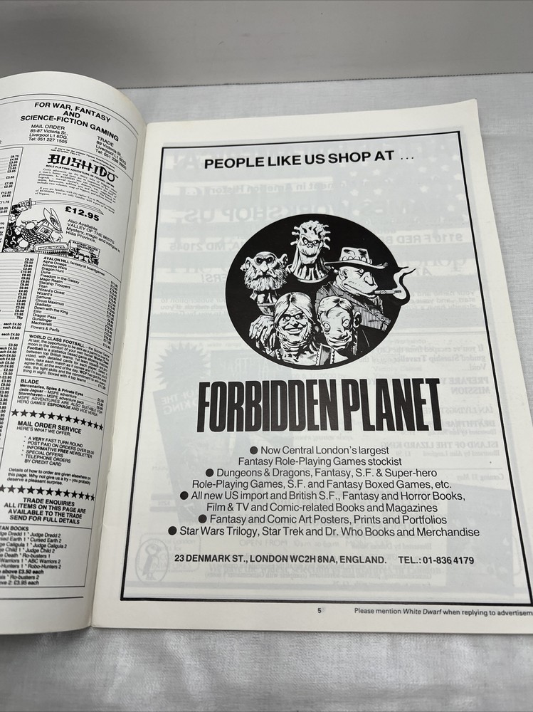 White Dwarf Magazine Issue 53 May Games Workshop