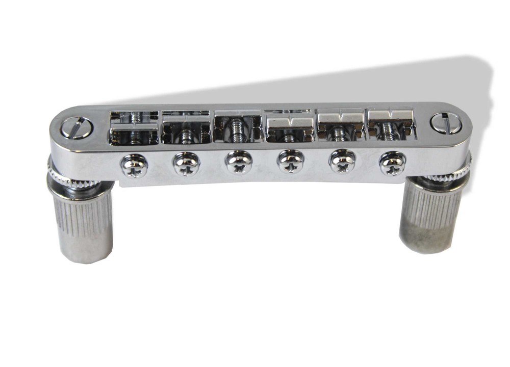 Bridge Post Style 6 String Chrome 52mm x 14.5mm 080632CH