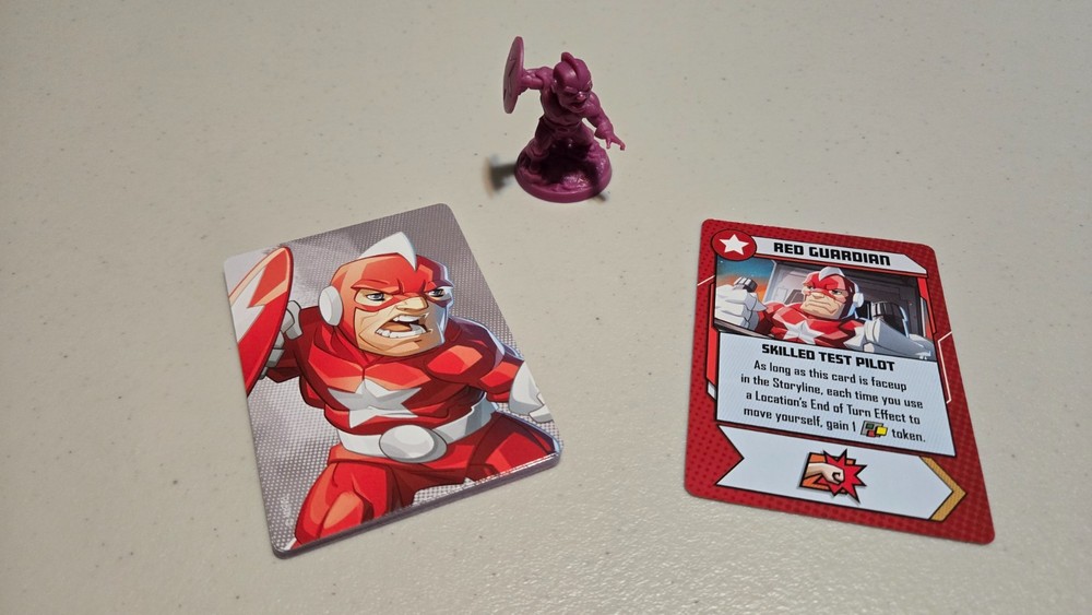 Marvel United Multiverse Kickstarter Promo Red Guardian