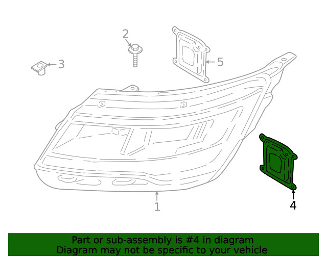 Genuine Ford Control Module JL7Z13C788K