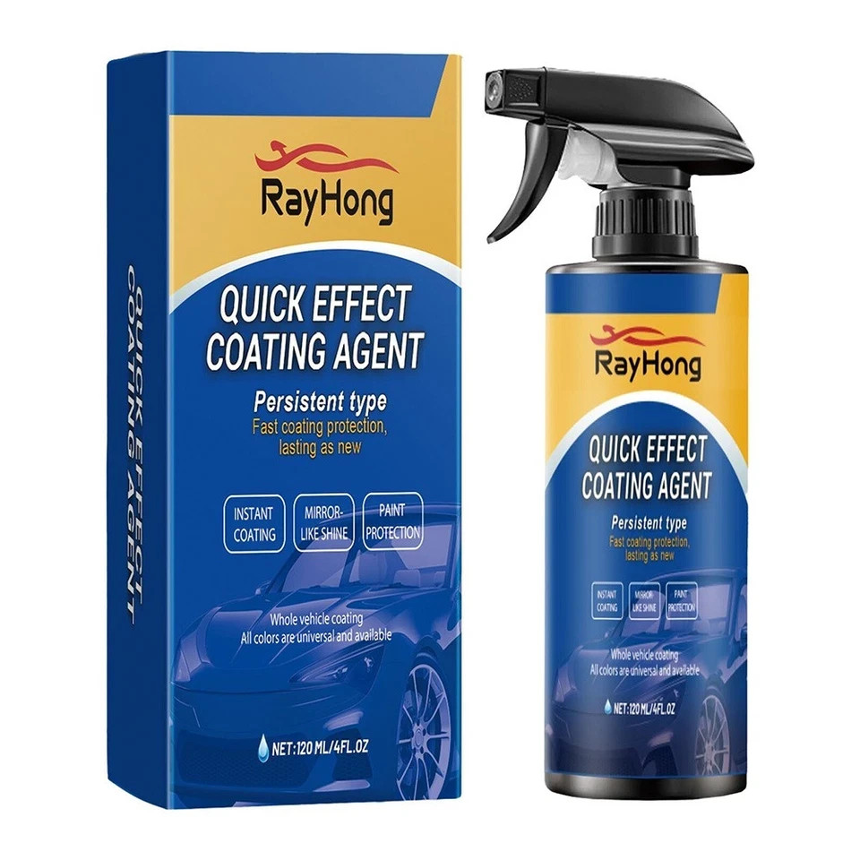 Car Coating Spray,Quick Effect Coating Agent,Car Scratch Wax Polish Spray Liquid