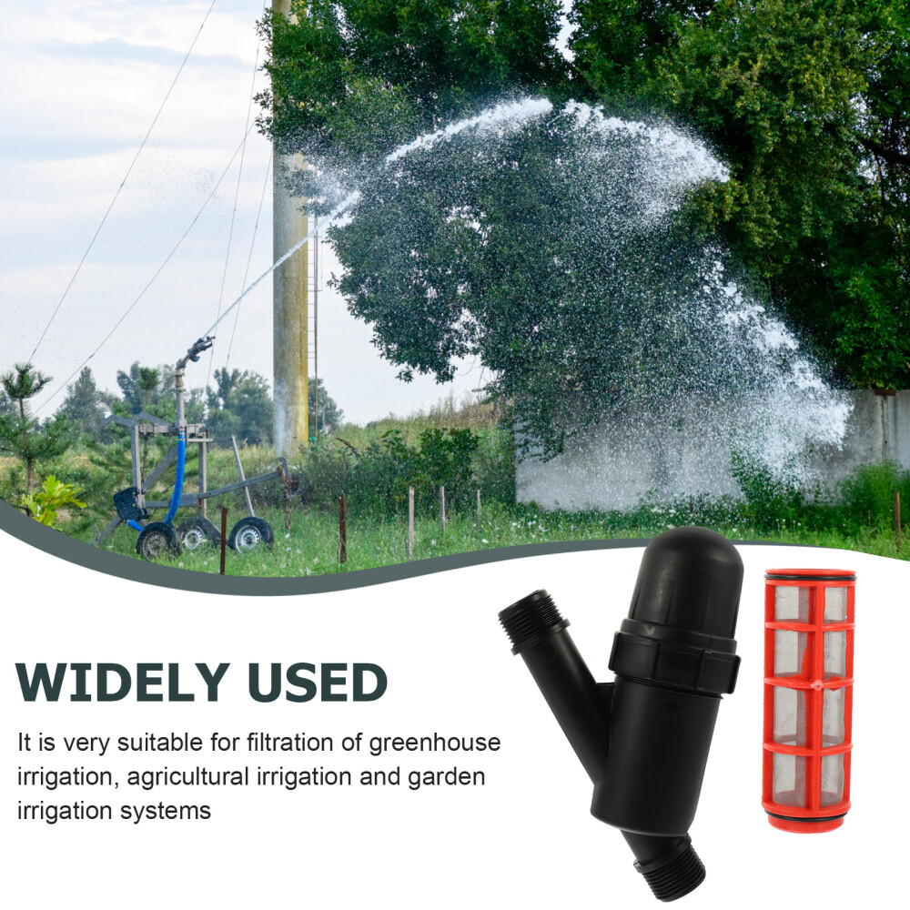 3/4 Drip Irrigation Pressure Regulator Filter Sprayer Mesh Filter Kits New