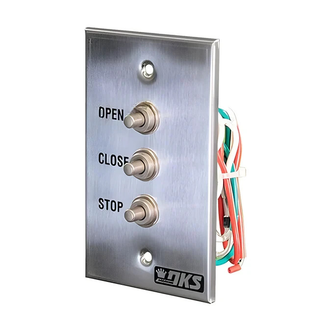 DoorKing DKS 1200-007 Three Button Gate Interior Control Station Gate Operator