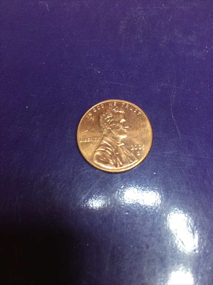 Good Condition 2009 D LINCOLN BICENTENNIAL CENT PENNY FORMATIVE YEARS"ERROR
