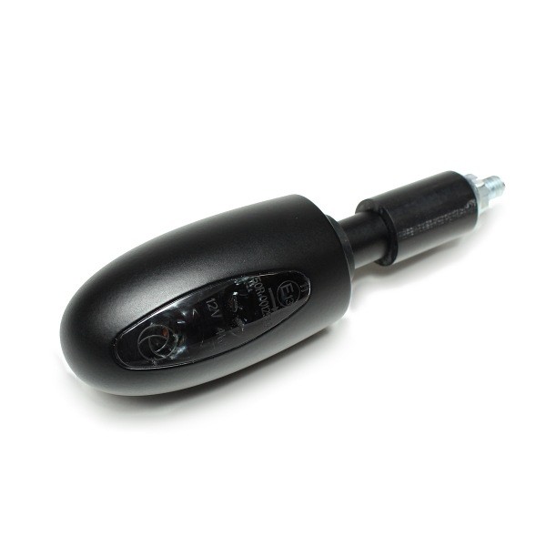 BL1000 Dark Bar-End Turn Signal, Black (1 pc)