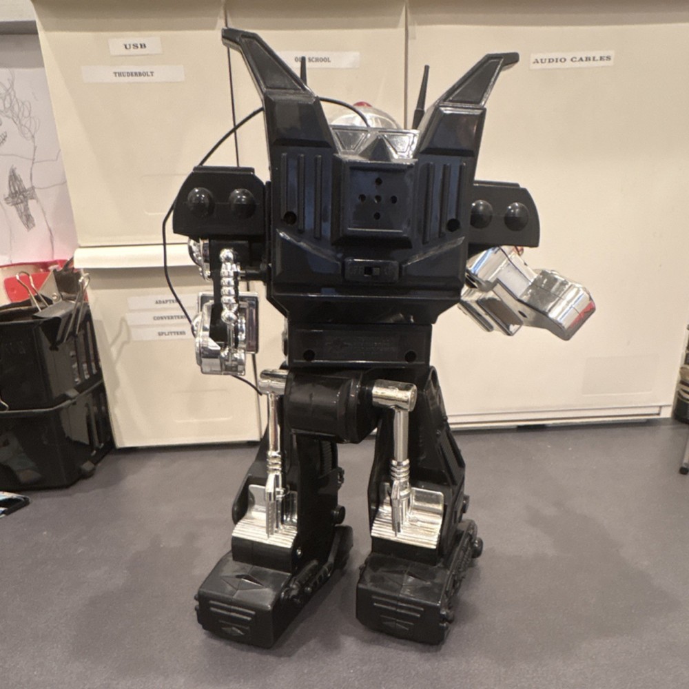 Galactic Man robot, popularly known as "Shackwave"