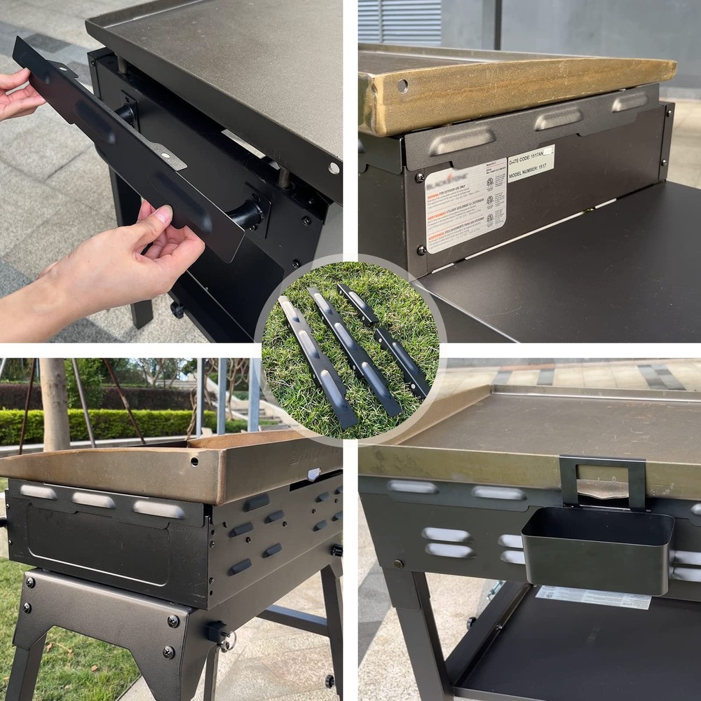 Upgraded Wind Guards for Blackstone 36” Griddle, Blackstone Griddle Accessori...