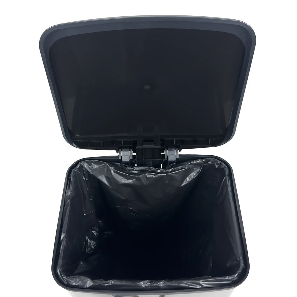 Mainstays Kitchen Trash Can, 13 Gallon, Rectangular Step Garbage Bin
