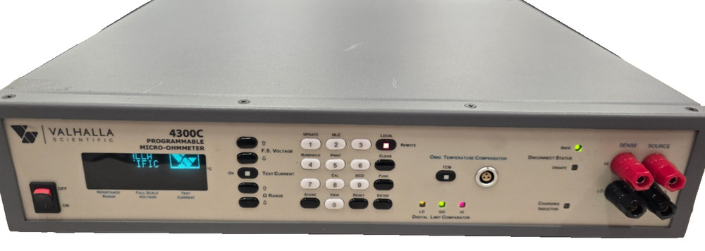 Valhalla Scientific 4300C Programmable Micro-Ohmmeter