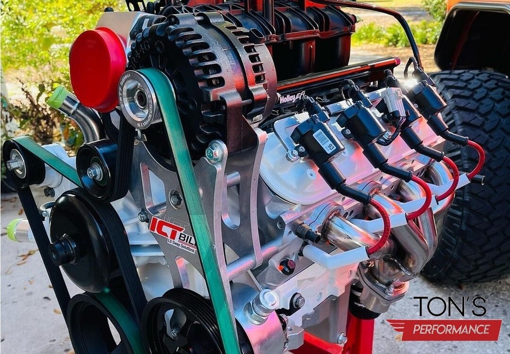 Individual SINGLE Replacement Ceramic LS Red Spark Plug Wire 45 Corvette Camaro