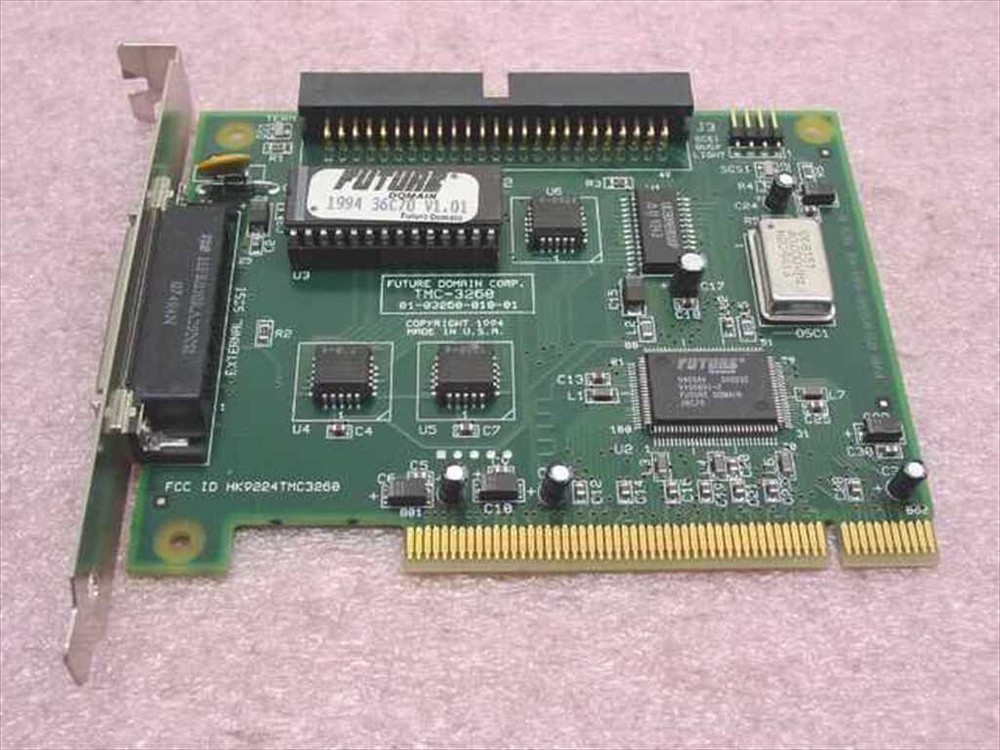 Future Domain PCI SCSI Host Adapter 01-03260-010-01 TMC-3260