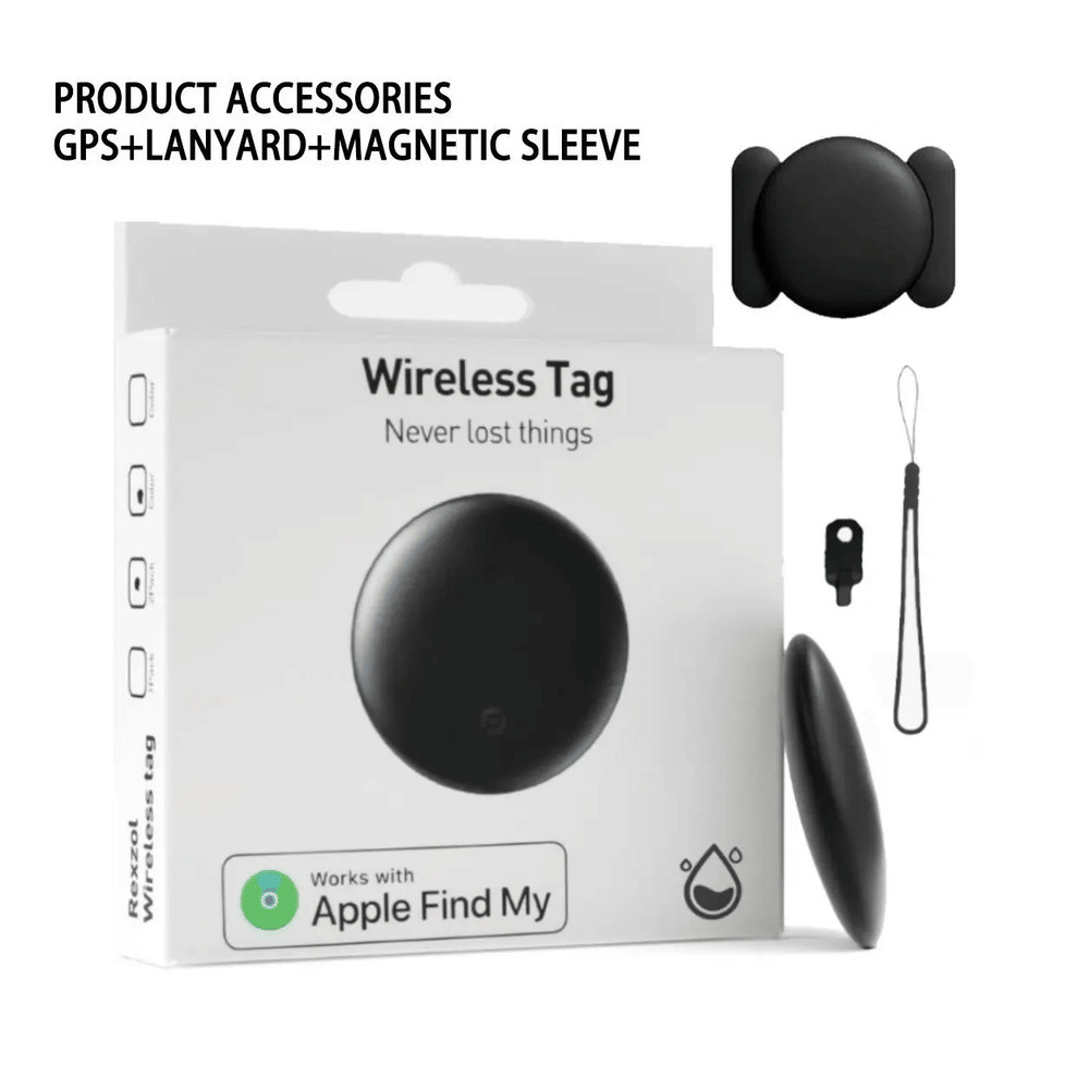 Mini GPS Tracker, 1 Count Tracker with Weatherproof Magnetic Case, IOS Only