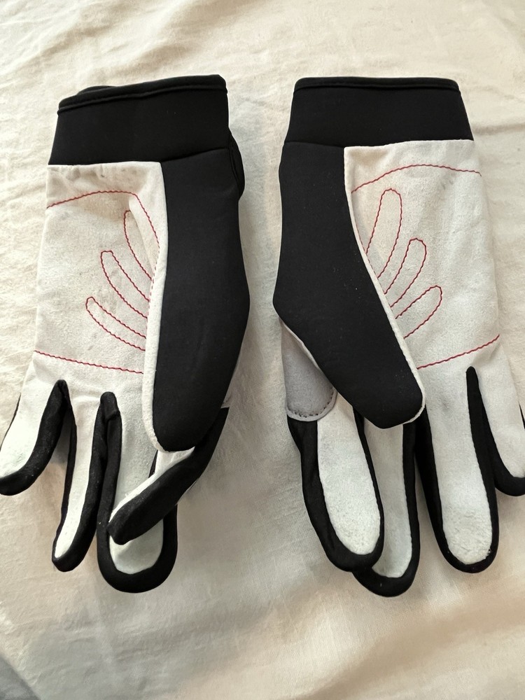 Aqua Lung Black & White Diving Gloves size Medium