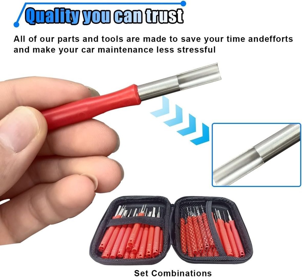 36PCS , Wire Connector Pin Extraction Tool, Electrical Pin Removal Tool Set, ...