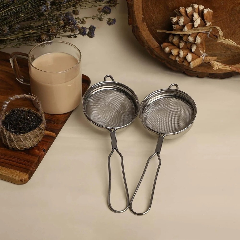Small Stainless Steel S3 Strainer – Tea, Coffee, Chai Liquid Filter