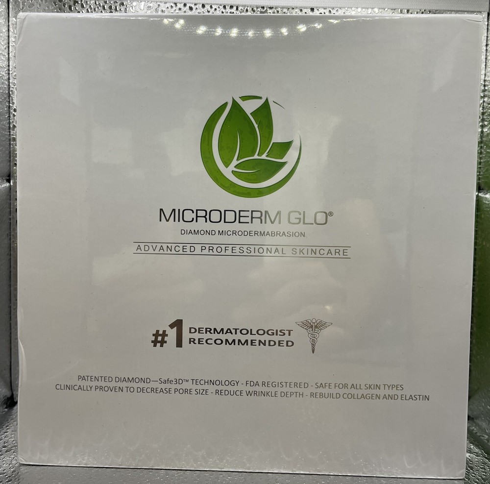 Microderm GLO Diamond Microdermabrasion Machine and Suction Tool New Unopened
