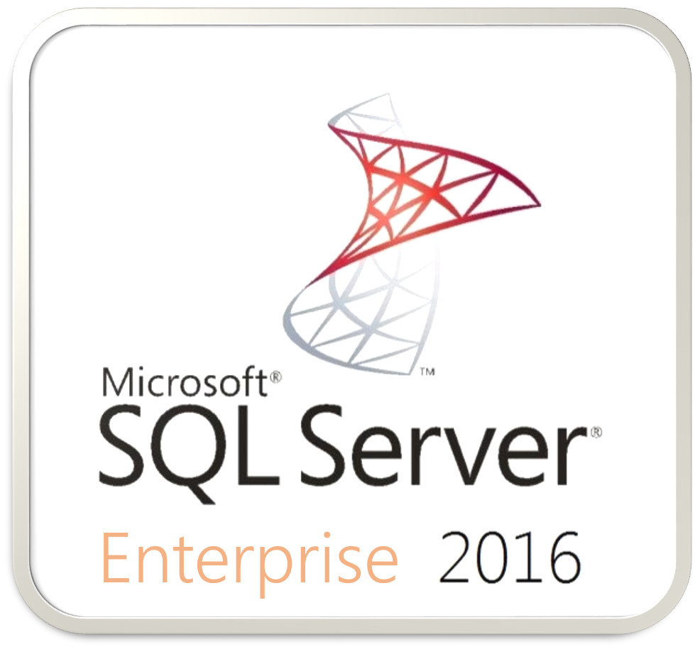 Microsoft SQL Server 2016 Enterprise Core - 16 Core Server License (Physical)