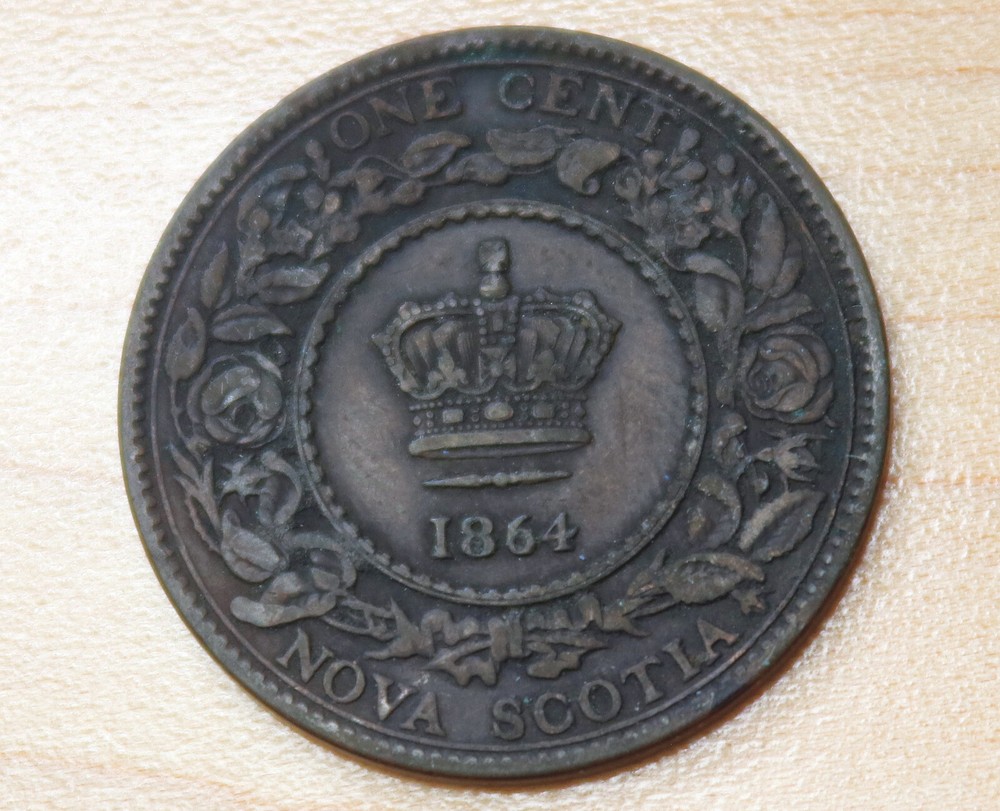 1861 Nova Scotia 1 Cent